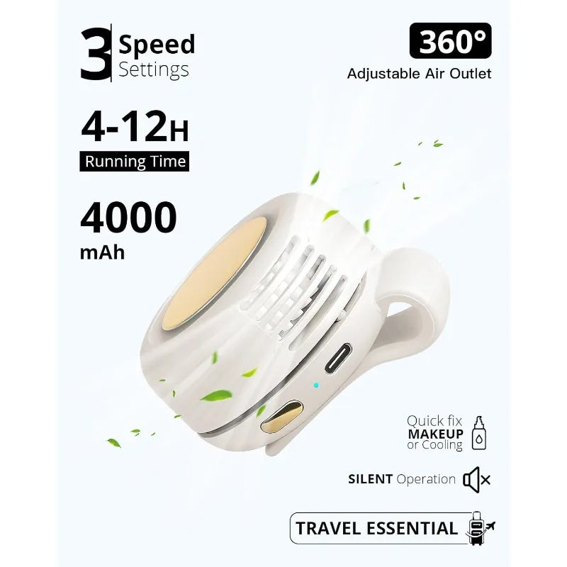 Ultimate Hands-Free Bladeless Waist Fan