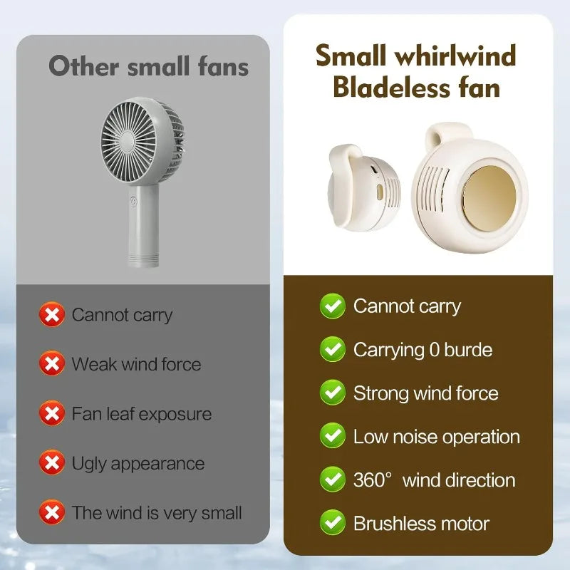 Ultimate Hands-Free Bladeless Waist Fan